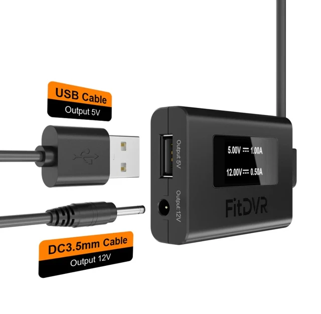 FitDVR Dashcam Power Adapter BMW 3-pin 