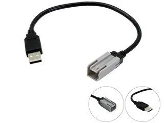 Connects2 Adapter - Beholde USB Med gr&#229; Autolink plugg