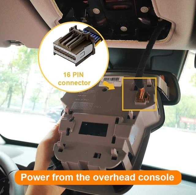 FitDVR Dashcam Power Adapter Alfa Romeo 16-pin 