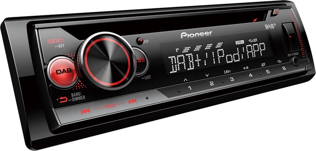 Pioneer DEHS410DAB 1-DIN CD Spiller med USB 