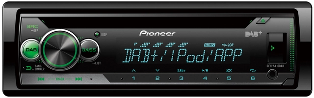 Pioneer DEHS410DAB 1-DIN CD Spiller med USB 