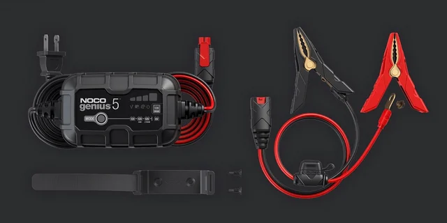 Noco Batterilader 5A 12V/6V Batterilader 