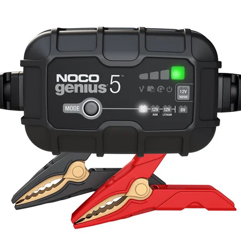 Noco Batterilader 5A 12V/6V Batterilader