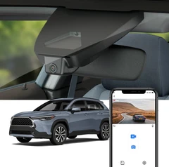 FITCAMX Integrert 4K Dashcam (foran) Toyota Corolla Cross (2022 - 2025)