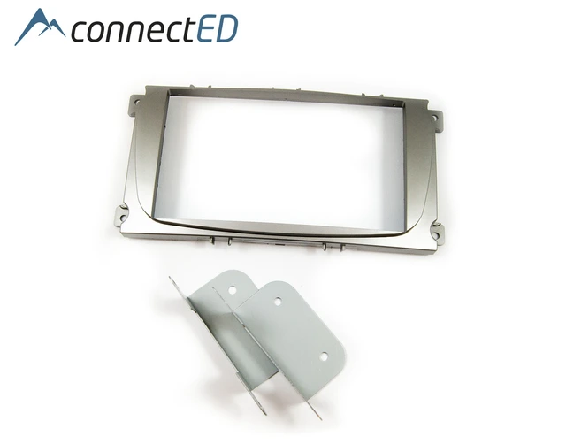 ConnectED Monteringsramme 2-DIN Ford - Oval - Sølv 