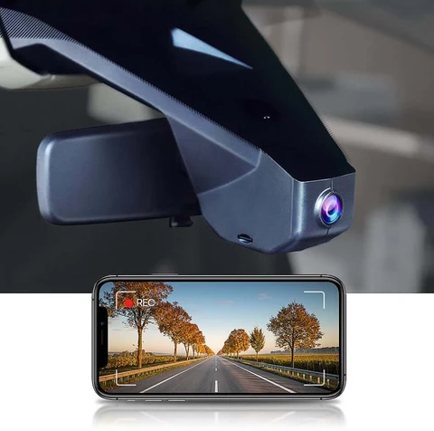 FITCAMX Integrert 4K Dashcam (foran+bak) PSA (2017 - 2023)