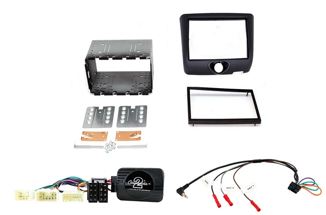 ConnectED Komplett 2-DIN monteringskit Yaris/Verso (1999 - 2006) m/rattkont. 