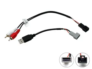 Connects2 Adapter - Beholde USB/AUX Ssang Yong Tivoli (2016 --&gt;) RCA
