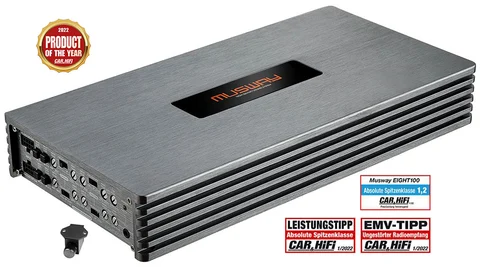 Musway EIGHT100 Digital 8-kanals forsterker