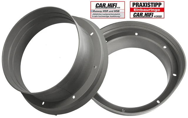 Musway akustisk høyttalerbaffel 200mm Holder fukt unna, forbedrer mellomtone 