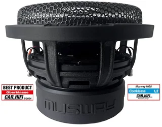 Musway 8" subwoofer SQ 600w max / 300w RMS