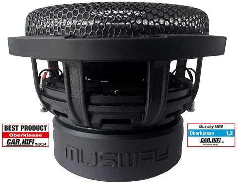 Musway MG8 8" Subwoofer SQ 600w maks/300w RMS