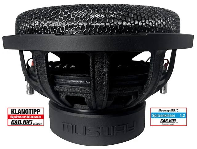 Musway 10" subwoofer SQ 1000w max / 500w RMS 