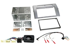 ConnectED Komplett 2-DIN monteringskit Toyota Corolla Verso (2004 - 2009) S&#248;lv