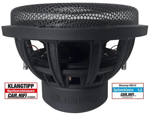 Musway MG12 12" Subwoofer SQ 1400w maks/700w RMS