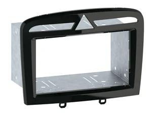 InCarTec monteringskit 2-DIN 308 (2007-2013) / RCZ (2011-2015) Sort