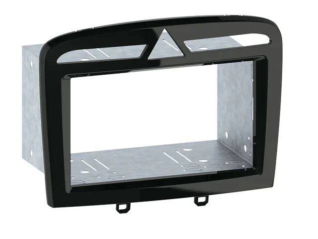 InCarTec monteringskit 2-DIN 308 (2007-2013) / RCZ (2011-2015) Sort 