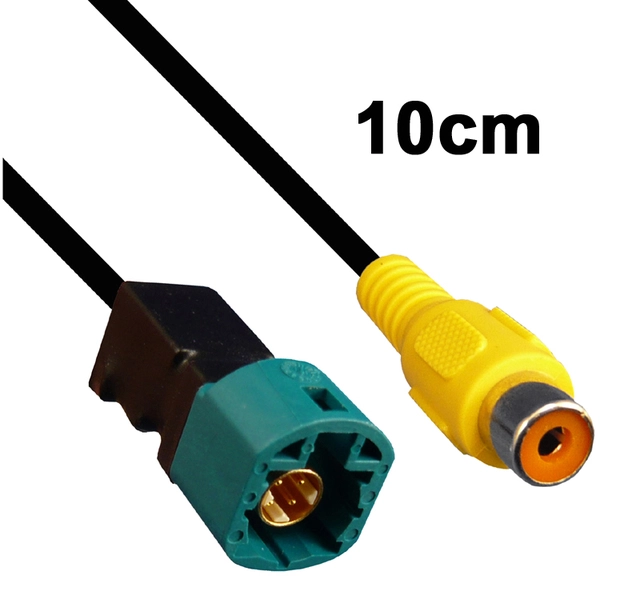 CAS Ryggekamera-adapter VW OEM HSD til RCA (10cm) 