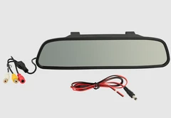 ConnectED Sladrespeil m/skjerm Clip-on speil med 4,3" skjerm