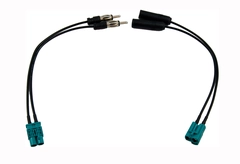 ConnectED antenneadapter Dobbel Fakra --&gt; Dobbel DIN