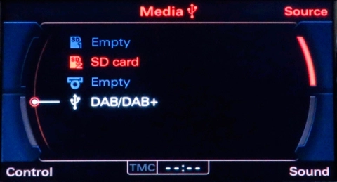 norDAB Premium DAB-integrering Audi Audi m/RNS-E (2009 - 2015) 