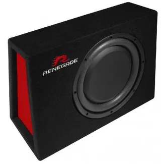 Renegade 10" Lukket smal basskasse 200W RMS/400W max