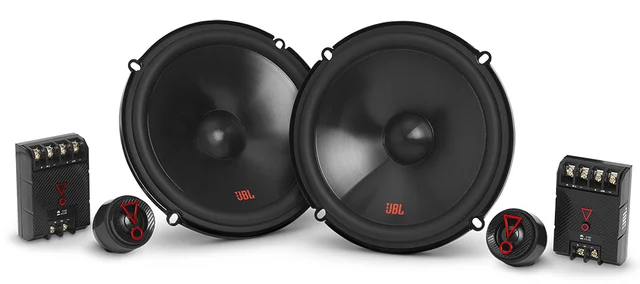 JBL Komponentsett STAGE3 6½" uten grill 250W max, 6½", 2-veis komponentsett 