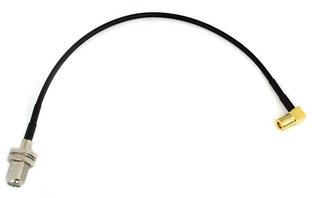 AH Overgang fra F-Connector til SMB (Hun 