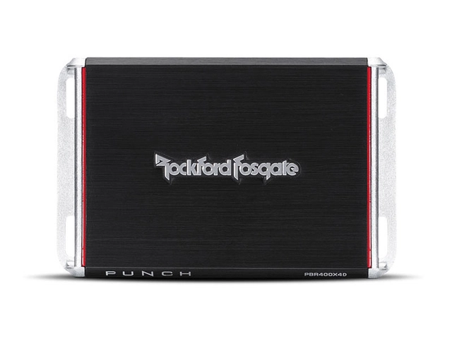 Rockford Fosgate Bilforsterker 4 x100W Punch 4-kanaler, 2 Ohm stabil 
