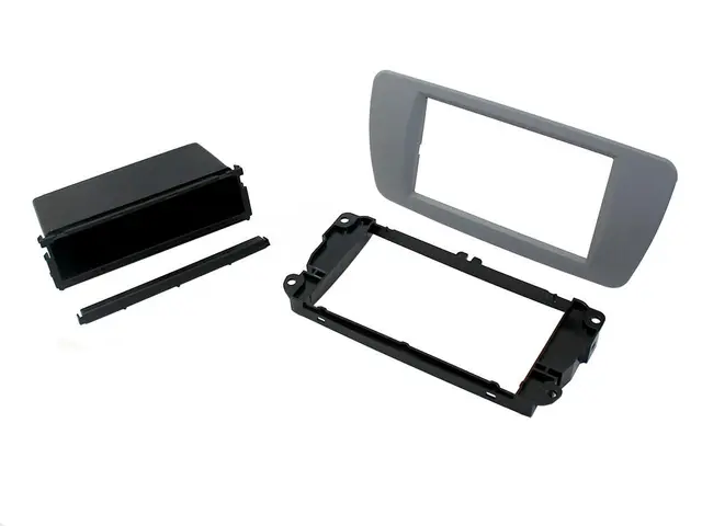 Connects2 Monteringsramme 1-DIN Seat Ibiza (2008 - 2014) Conemara Grå 