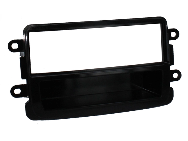 Connects2 Monteringskit 1-DIN Dacia/Renault (2014-->) Piano sort 