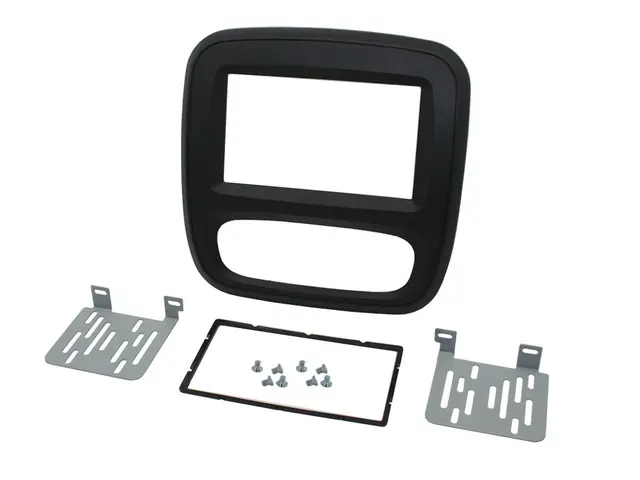 Connects2 Monteringskit 2-DIN NV300/Trafic/Vivaro (2015-->) m/Manu. AC 