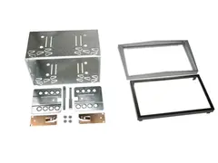 Connects2 Premium monteringskit 2-DIN Opel - Headunits &quot;med knekk&quot; Chrome Met.