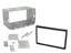 Connects2 Premium monteringskit 2-DIN Universal stor