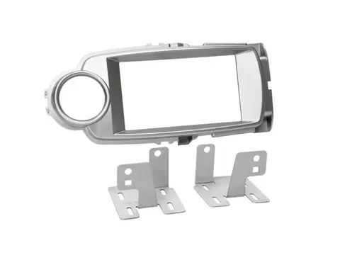 Connects2 Monteringskit 2-DIN Toyota Yaris (2012 - 2019) Sølv