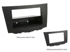 Connects2 Premium monteringskit 2-DIN Suzuki Kizashi (2010 - 2014) Sort