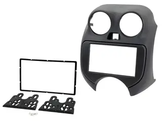 Connects2 Premium monteringskit 2-DIN Nissan Micra (2011 - 2012) Sort