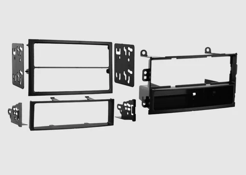 InCarTec Monteringskit 1-DIN/2-DIN Nissan 350Z (2003 - 2005)