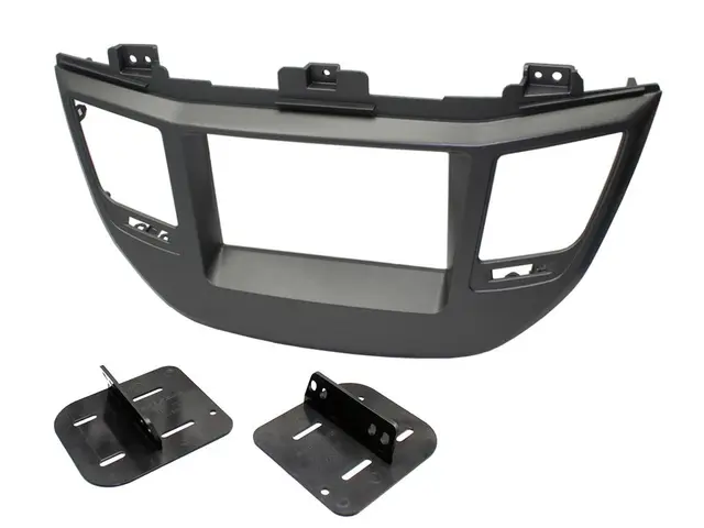 Connects2 Premium monteringskit 2-DIN Hyundai Tucson (2016 - 2018) Sølv 