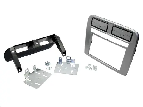 Connects2 Premium monteringskit 2-DIN Fiat Grande Punto (2005 - 2009) Sølv