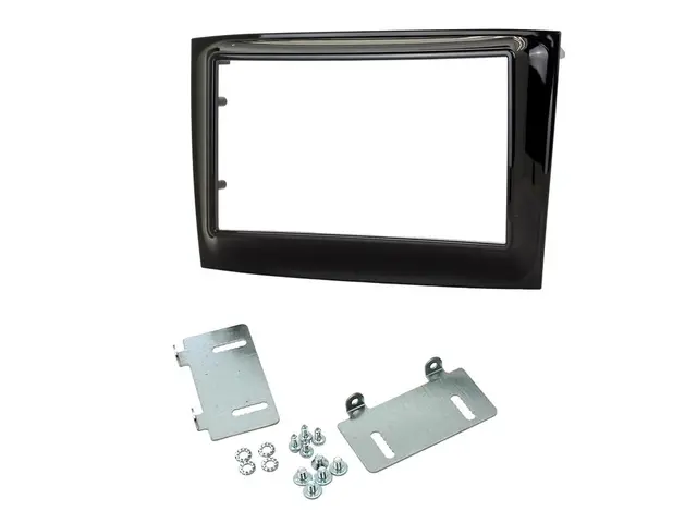 Connects2 Premium monteringskit 2-DIN Fiat Doblo (2015-->) Pianosort 