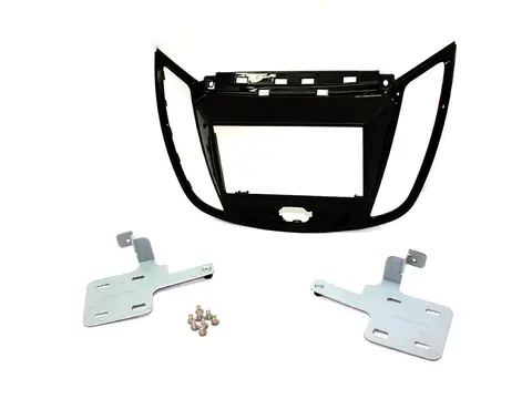 Connects2 Premium monteringsramme 2-DIN C-Max/Kuga (2011 - 2018) Piano sort