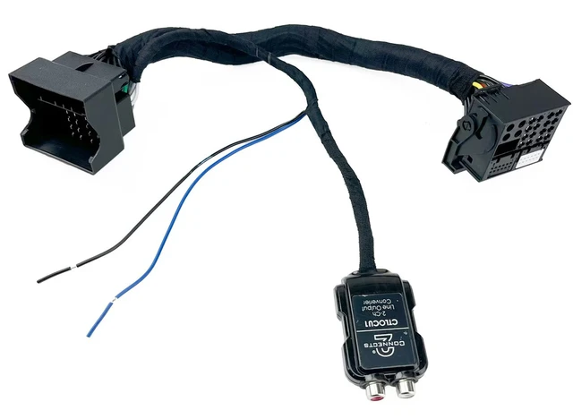 Connects2 Høy- til lavnivå adapter 2-kanals Quadlock 40-pin 