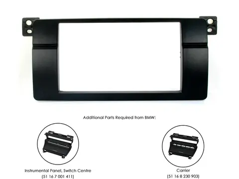 CONNECTS2 Premium monteringskit 2-DIN BMW 3-serie (E46) (1998 - 2005)