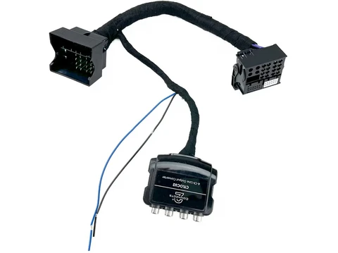 Connects2 høy-lav nivåadapter 2-kanals Quadlock 40-pin med remote