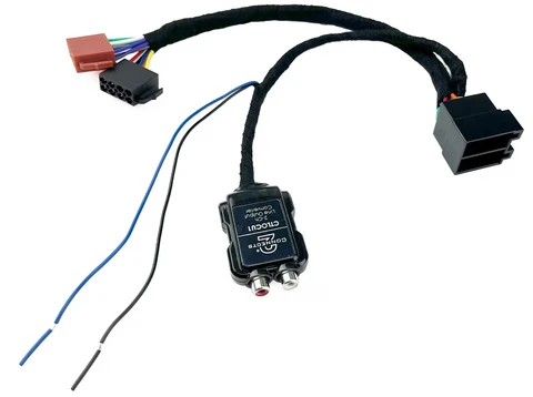 Connects2 høy-lav nivåadapter 2-kanals med remote