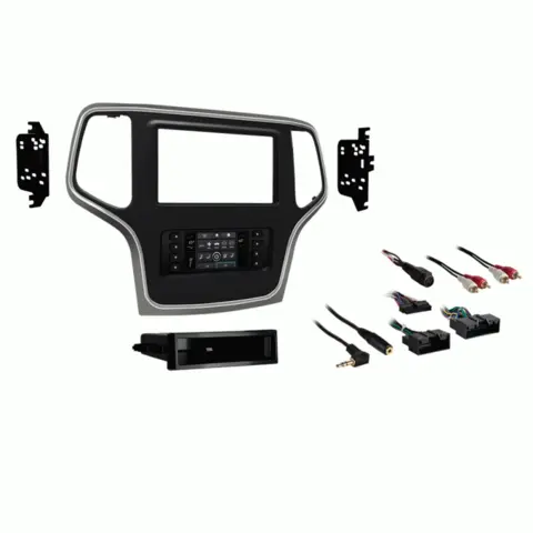 Metra Premium monteringssett 2-DIN Jeep Grand Cherokee (2014 - 2017) "sølv"