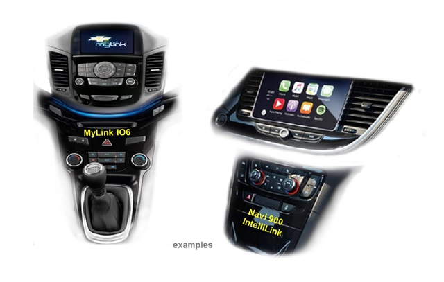 CAS Ryggekamera-Adapter Opel/GM (2014 --> (Se egen liste) 