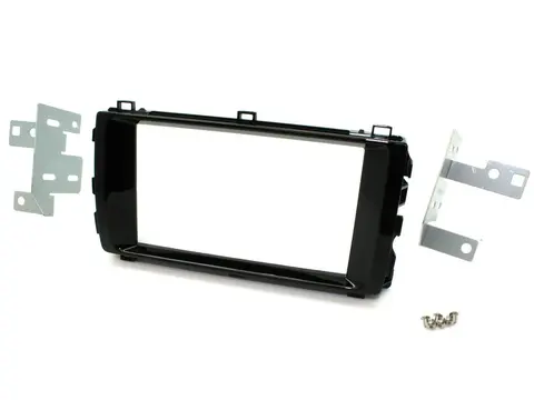 InCarTec Monteringsramme 2-DIN Toyota Auris (2013 - 2015) Pianosort