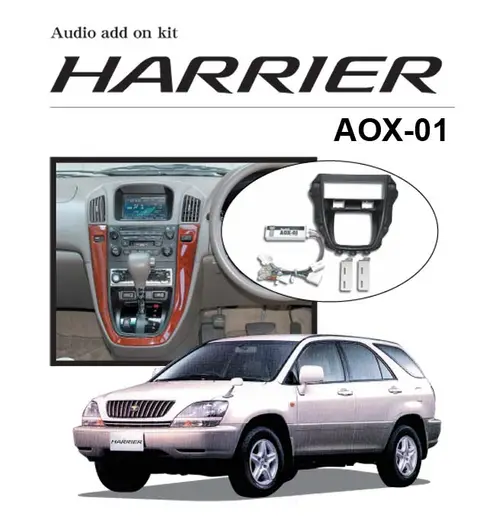 BeatSonic PREMIUM komplett 1-DIN kit RX m/u navi u/aktivt (1997-2003) 